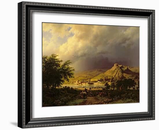 A Coming Storm-Barend Cornelis Koekkoek-Framed Giclee Print