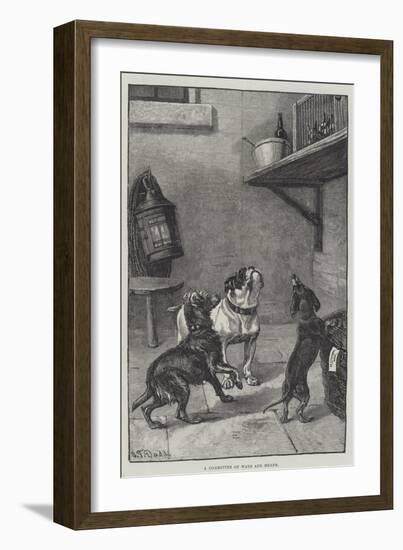A Committee of Ways and Means-S.t. Dadd-Framed Giclee Print