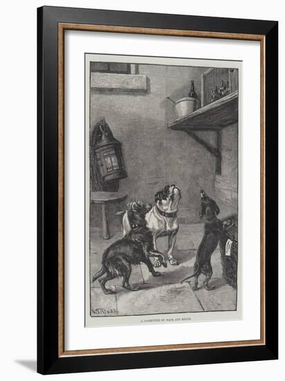 A Committee of Ways and Means-S.t. Dadd-Framed Giclee Print