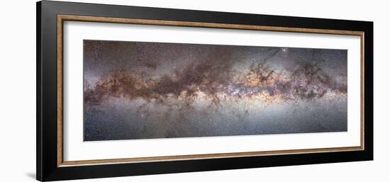 A Complete 360 Degree Panorama of the Milky Way-null-Framed Premium Photographic Print