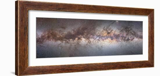 A Complete 360 Degree Panorama of the Milky Way-null-Framed Photographic Print