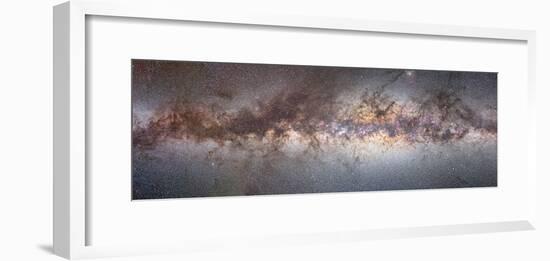 A Complete 360 Degree Panorama of the Milky Way-null-Framed Photographic Print