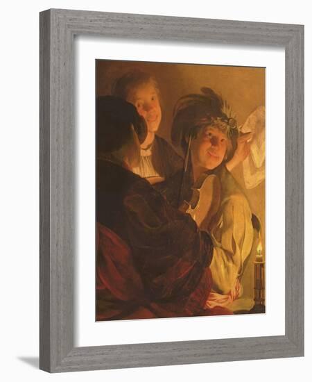 A Concert, 1626-Hendrick Ter Brugghen-Framed Giclee Print