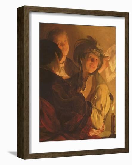 A Concert, 1626-Hendrick Ter Brugghen-Framed Giclee Print