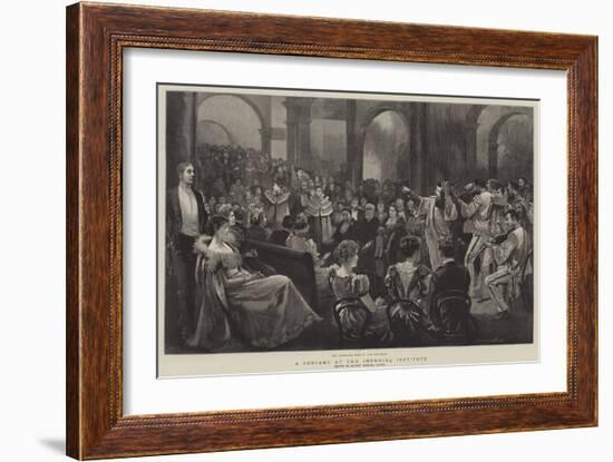 A Concert at the Imperial Institute-Arthur Hopkins-Framed Giclee Print