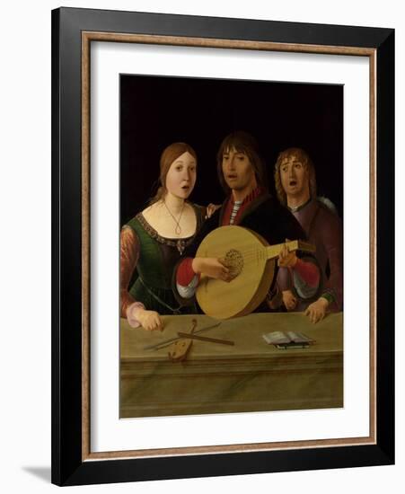 A Concert, C. 1490-Lorenzo Costa-Framed Giclee Print