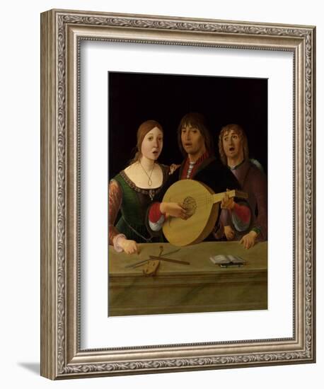 A Concert, C. 1490-Lorenzo Costa-Framed Giclee Print