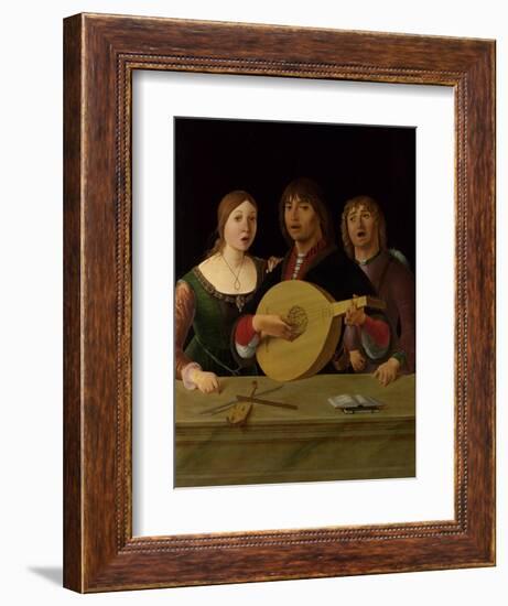 A Concert, C. 1490-Lorenzo Costa-Framed Giclee Print