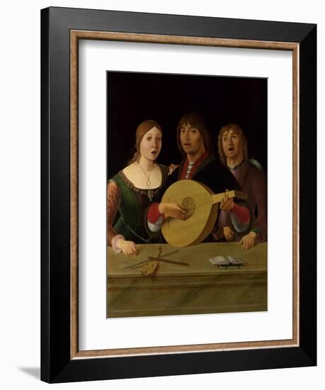 A Concert, C. 1490-Lorenzo Costa-Framed Giclee Print