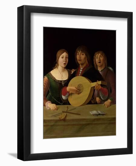 A Concert, C. 1490-Lorenzo Costa-Framed Giclee Print