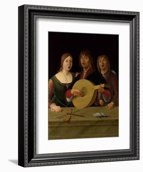 A Concert, C. 1490-Lorenzo Costa-Framed Giclee Print