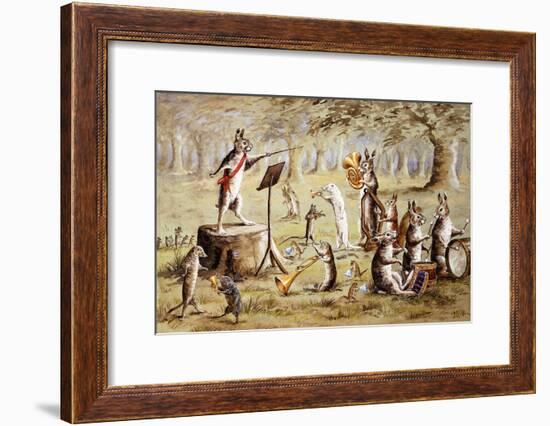 A Concert, C.1905-1927-null-Framed Giclee Print