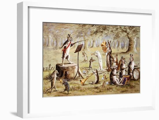 A Concert, C.1905-1927-null-Framed Giclee Print