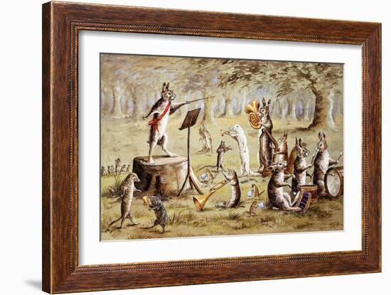 A Concert, C.1905-1927-null-Framed Giclee Print