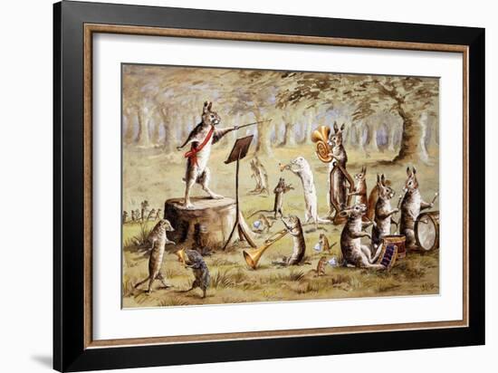 A Concert, C.1905-1927-null-Framed Giclee Print