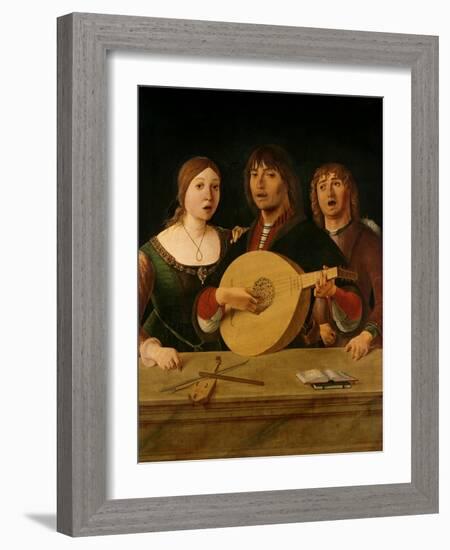 A Concert-Lorenzo Costa-Framed Giclee Print