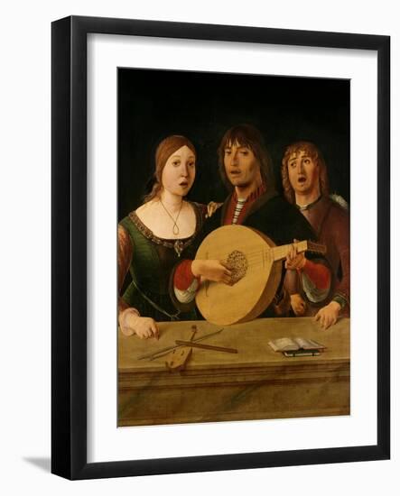 A Concert-Lorenzo Costa-Framed Giclee Print