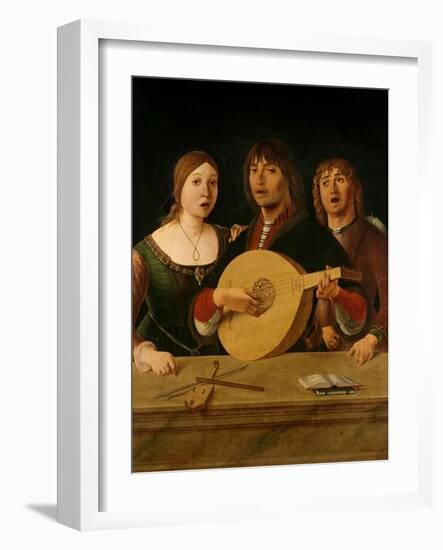 A Concert-Lorenzo Costa-Framed Giclee Print