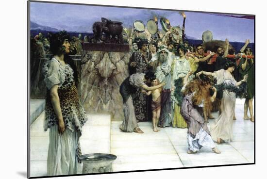 A Consecration of Bacchus, Detail-Sir Lawrence Alma-Tadema-Mounted Art Print