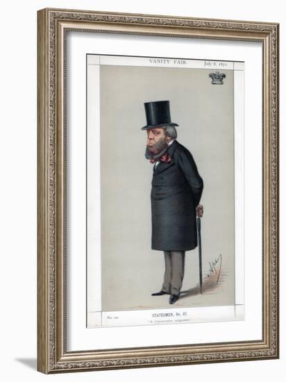 A Conservative Religionist, 1871-Carlo Pellegrini-Framed Giclee Print