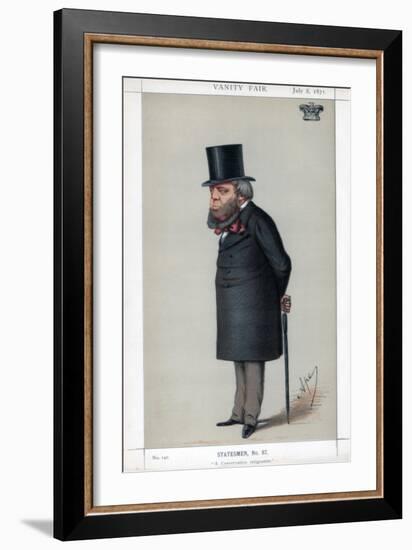 A Conservative Religionist, 1871-Carlo Pellegrini-Framed Giclee Print