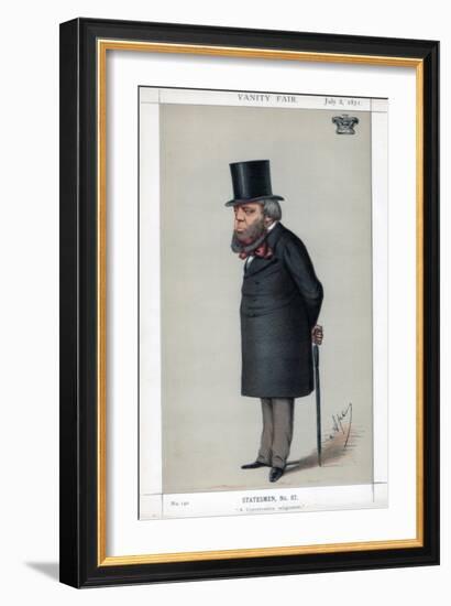 A Conservative Religionist, 1871-Carlo Pellegrini-Framed Giclee Print