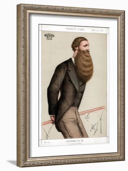 A Conservative Whip, 1871-Carlo Pellegrini-Framed Giclee Print