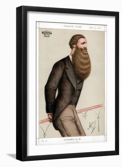 A Conservative Whip, 1871-Carlo Pellegrini-Framed Giclee Print