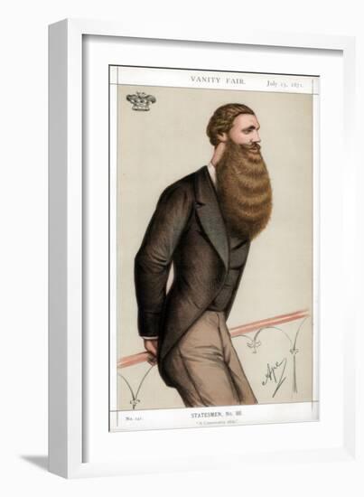 A Conservative Whip, 1871-Carlo Pellegrini-Framed Giclee Print