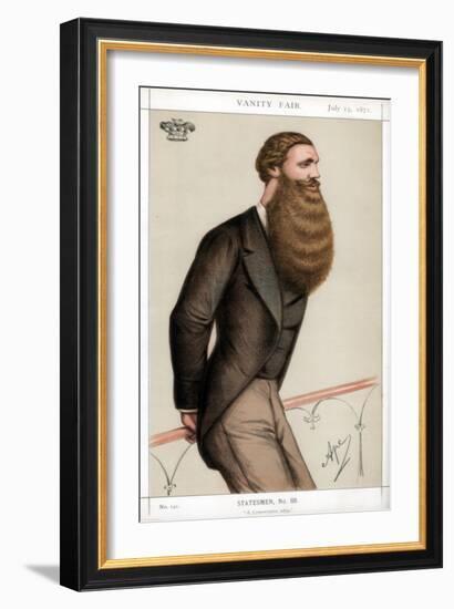 A Conservative Whip, 1871-Carlo Pellegrini-Framed Giclee Print