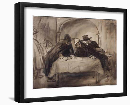 A Conspiracy, C.1905-William Strang-Framed Giclee Print