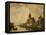 A Continental River Town, 1856-Leon Bakst-Framed Premier Image Canvas