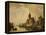 A Continental River Town, 1856-Leon Bakst-Framed Premier Image Canvas