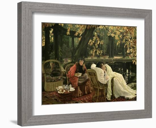 A Convalescent, C.1876-James Tissot-Framed Giclee Print