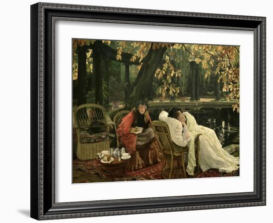 A Convalescent, C.1876-James Tissot-Framed Giclee Print