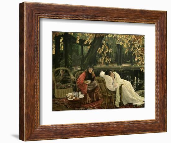 A Convalescent, C.1876-James Tissot-Framed Giclee Print