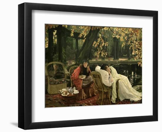 A Convalescent, C.1876-James Tissot-Framed Giclee Print