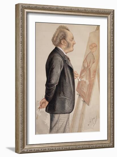 A Converted Pre-Raphaelite-Carlo Pellegrini-Framed Giclee Print