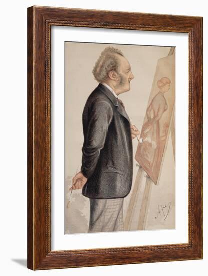 A Converted Pre-Raphaelite-Carlo Pellegrini-Framed Giclee Print