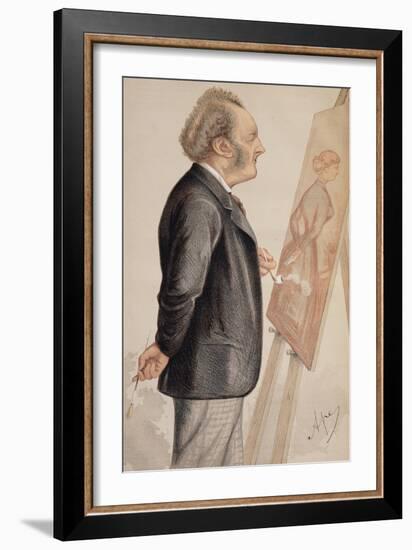 A Converted Pre-Raphaelite-Carlo Pellegrini-Framed Giclee Print