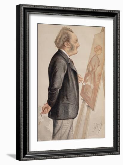 A Converted Pre-Raphaelite-Carlo Pellegrini-Framed Giclee Print