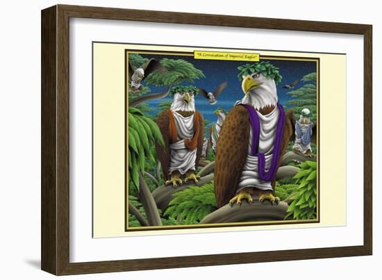 A Convocation of Imperial Eagles-Richard Kelly-Framed Art Print