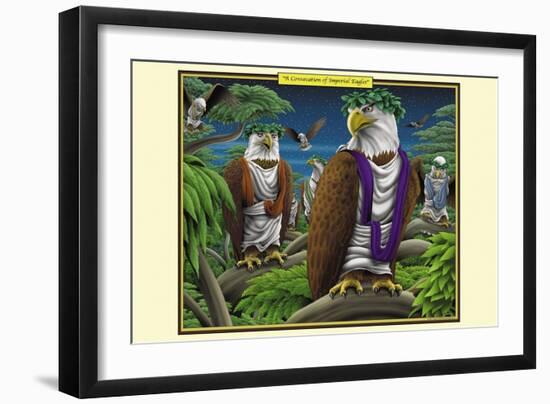 A Convocation of Imperial Eagles-Richard Kelly-Framed Art Print