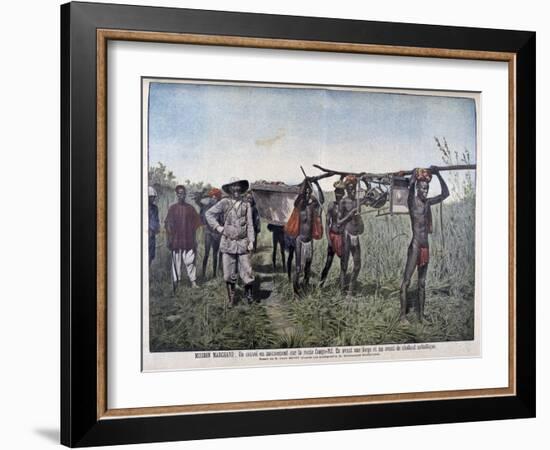 A Convoy on the Marchand Mission in 1898-Henri Meyer-Framed Giclee Print