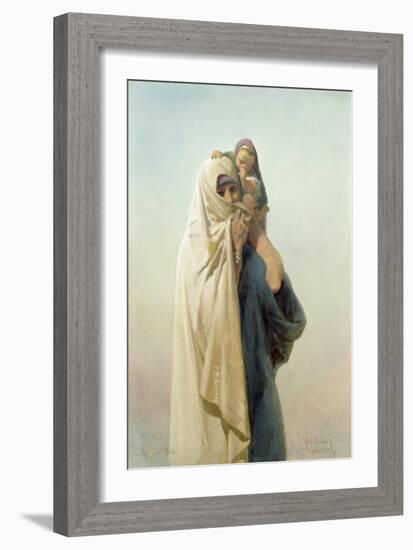 A Coptic Mother, 1859-Carl Haag-Framed Giclee Print