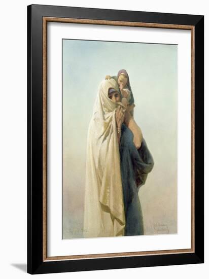 A Coptic Mother, 1859-Carl Haag-Framed Giclee Print