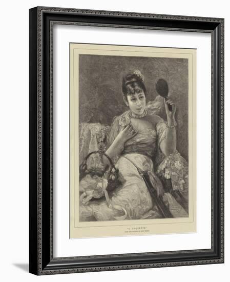 A Coquette-Leon Herbo-Framed Giclee Print