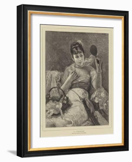 A Coquette-Leon Herbo-Framed Giclee Print