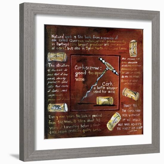 A Cork Story-Jennifer Garant-Framed Giclee Print