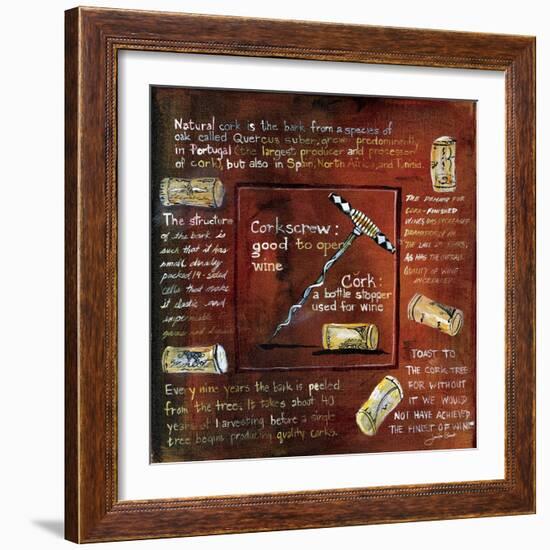 A Cork Story-Jennifer Garant-Framed Giclee Print